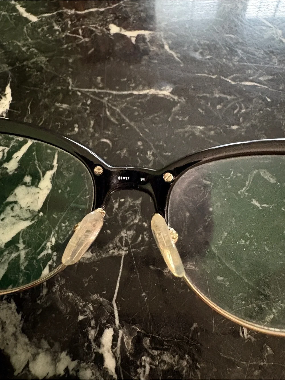Moschino MOS521 Cat-Eye Eyeglasses - Black/Gold (807)